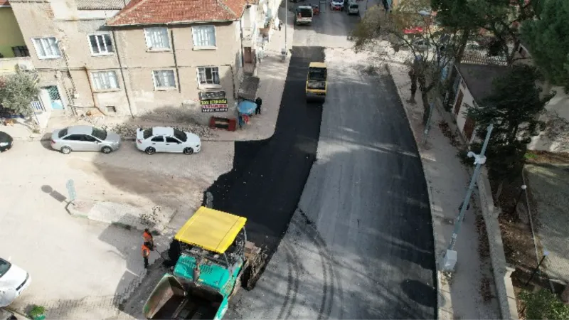 Bursa Mustafakemalpaşa’da sıra üstyapıda