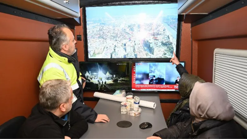 Bursa, Hatay'da lojistik üs kurdu