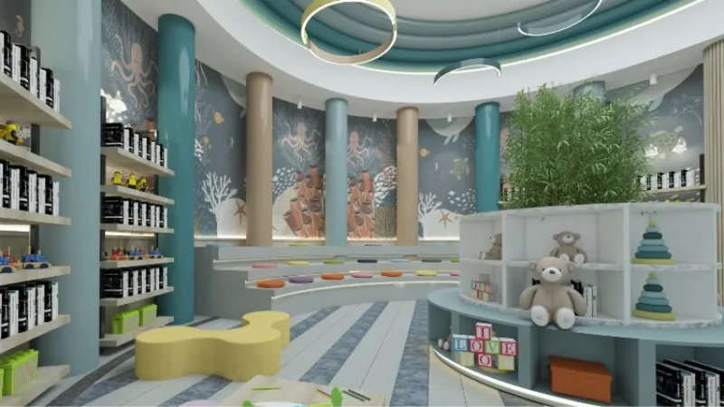 Bursa Yıldırım'da 'çocuk kütüphanesi' şekilleniyor