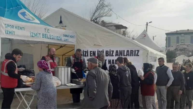 İzmit ikinci aşevini Pazarcık’ta kurdu