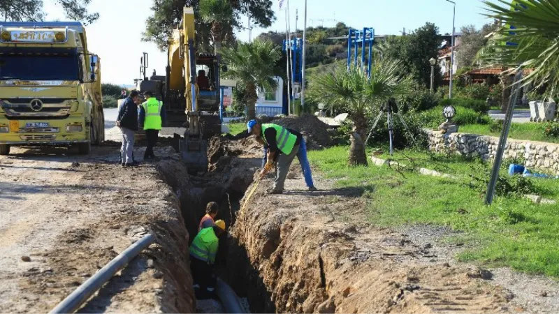 Muğla'nın içme suyunda mevcut altyapı yenilemesi sürüyor