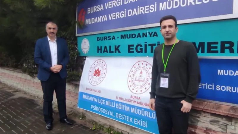 Mudanya İlçe Milli Eğitim’den ‘Psikososyal’ destek