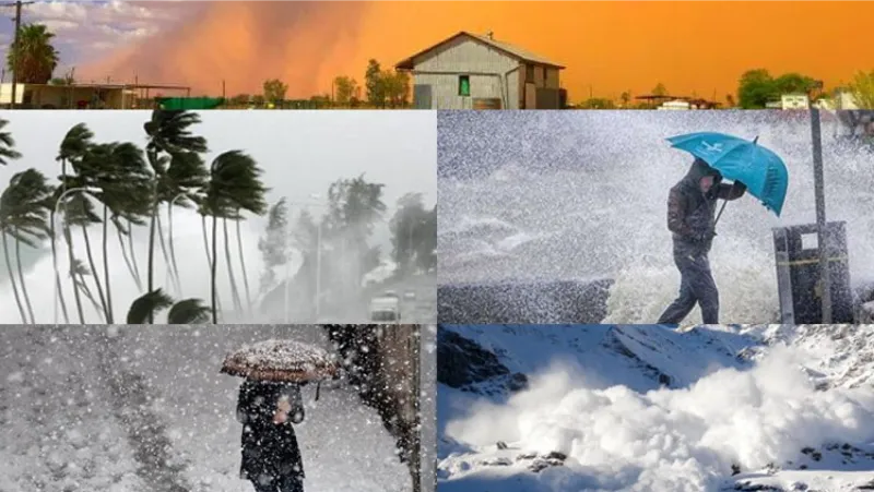 Meteoroloji'den yağmur, kar, fırtına, toz taşınımı ve çığ uyarısı