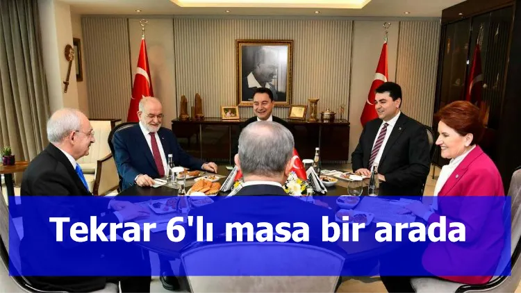 Tekrar 6'lı masa bir arada