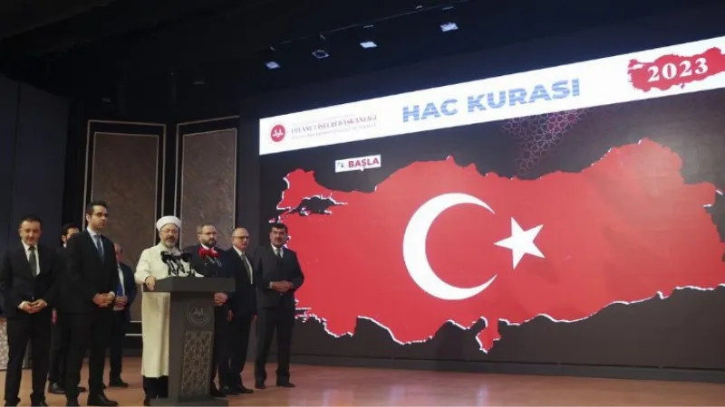 2,5 milyonun beklediği hac kuraları çekildi