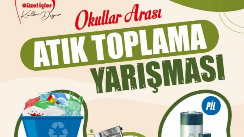 İzmit'te okullar arası 'Atık Toplama Yarışması' sürüyor