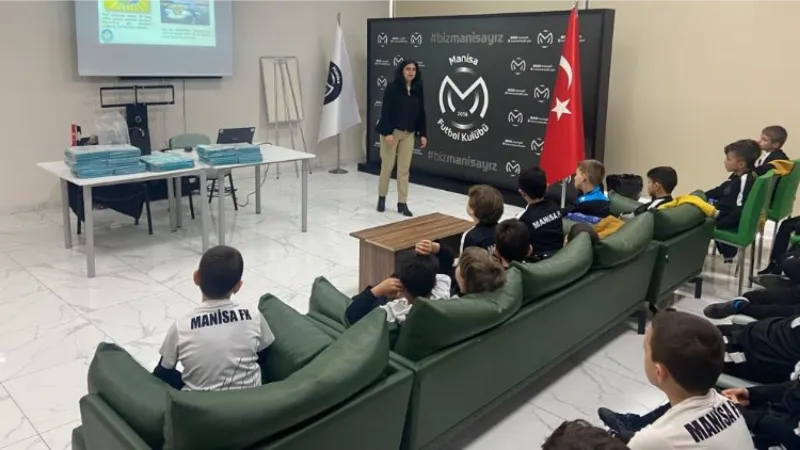 Manisa'da minik sporculara çevre bilinci