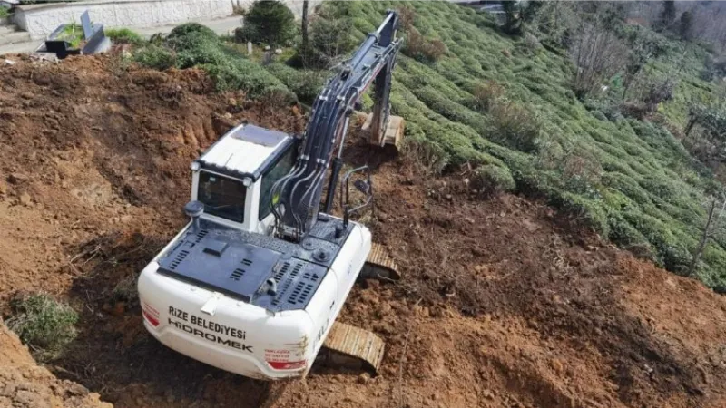 Rize'de enerji üretim yatırımları sürüyor