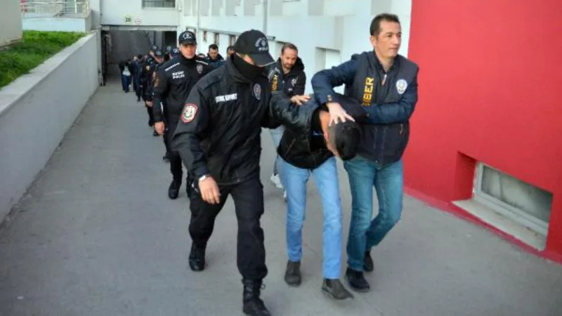 6 milyon TL’lik vurgun yapan dolandırıcılık şebekesine 7 tutuklama