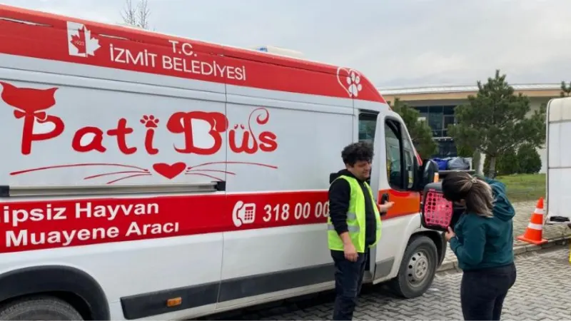 İzmit'in Patibüs'ü afet bölgesinde de devriyede