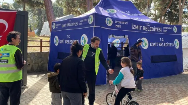 İzmit, Hatay Defne’de sosyal alan oluşturdu