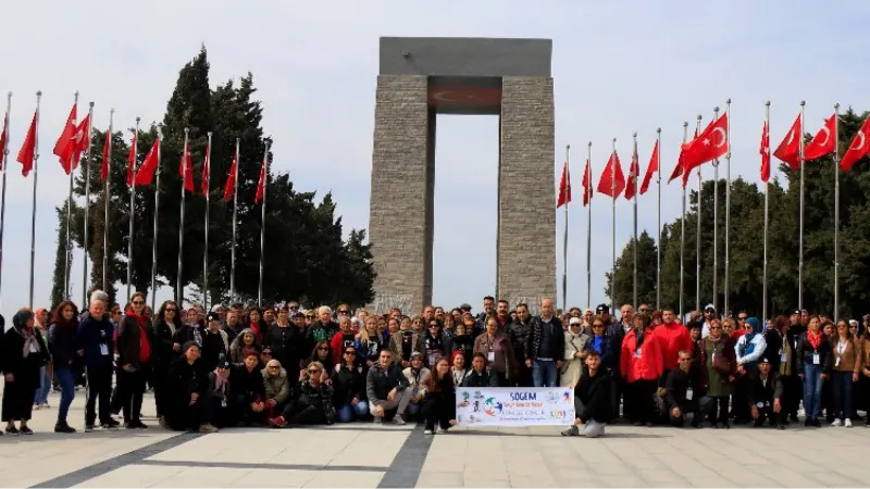 Muğlalılar Çanakkale'de tarihi soludu