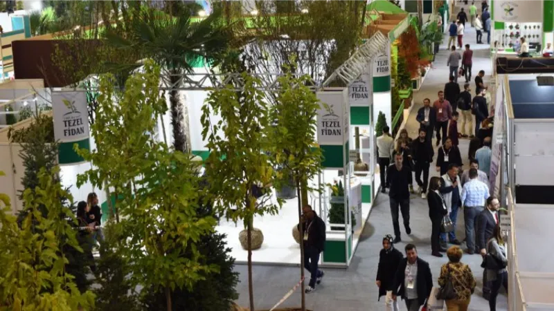 Süs bitkileri ve peyzaj sektörü İstanbul'da buluşuyor