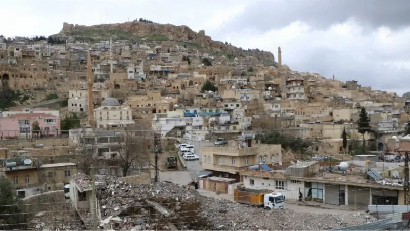 Mardin'de tarihi siluet gün yüzüne çıkıyor