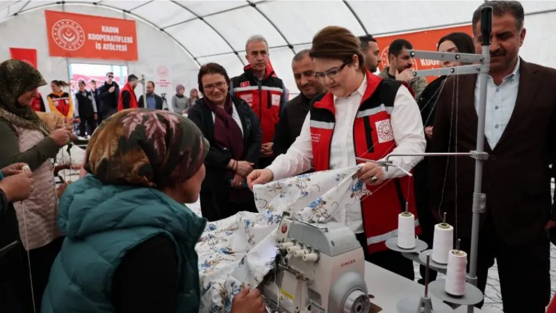 Afetzede kadınlara ekonomik teşvik