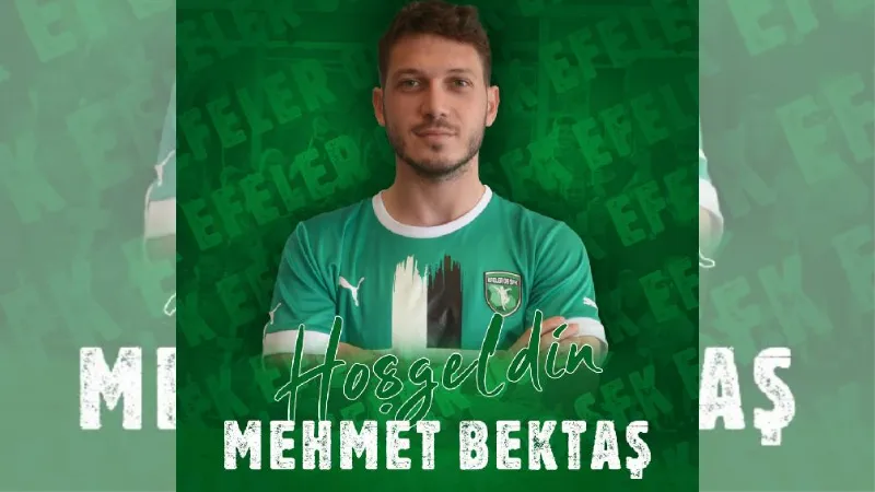 Efeler 09 Mehmet Bektaş'ı renklerine bağladı