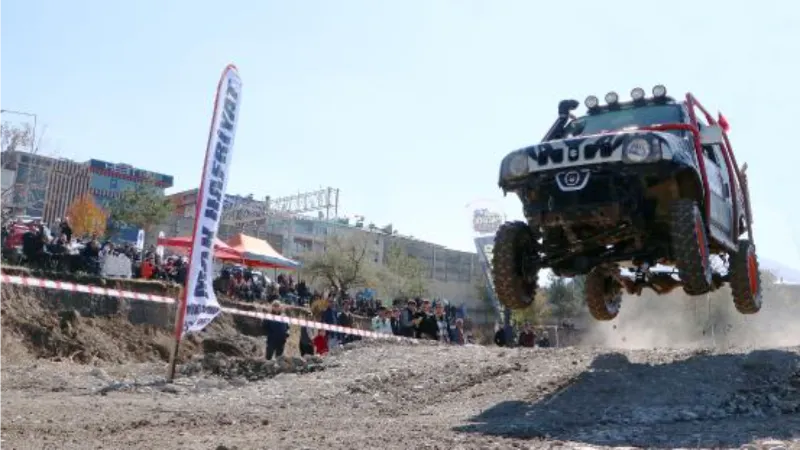 Erzurum'da Off-Road heyecanı