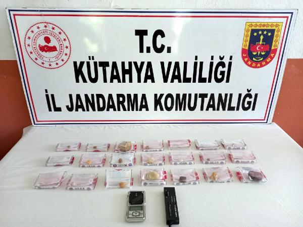 Kütahya'da kaçak elmas operasyonunda 1 gözaltı