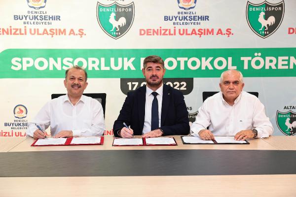 Denizli Büyükşehir'den Denizlispor'a dev destek 