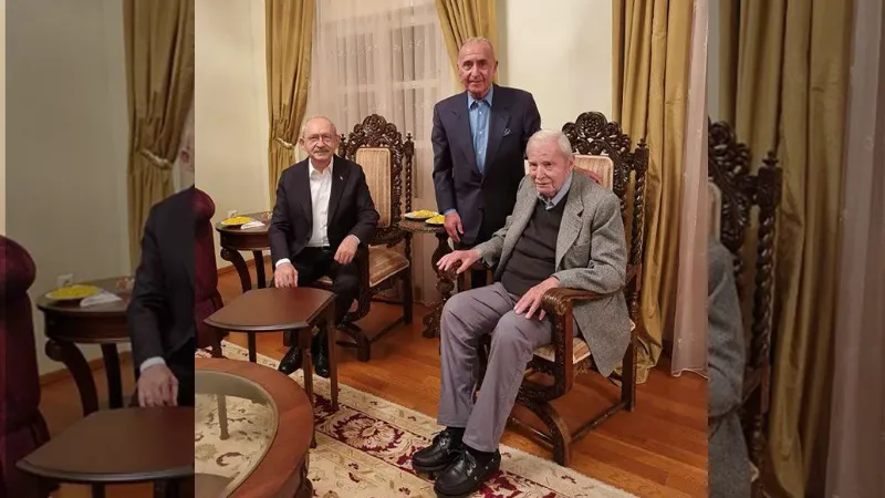 Kılıçdaroğlu, eski Başbakan Yardımcısı Cevheri ile görüştü