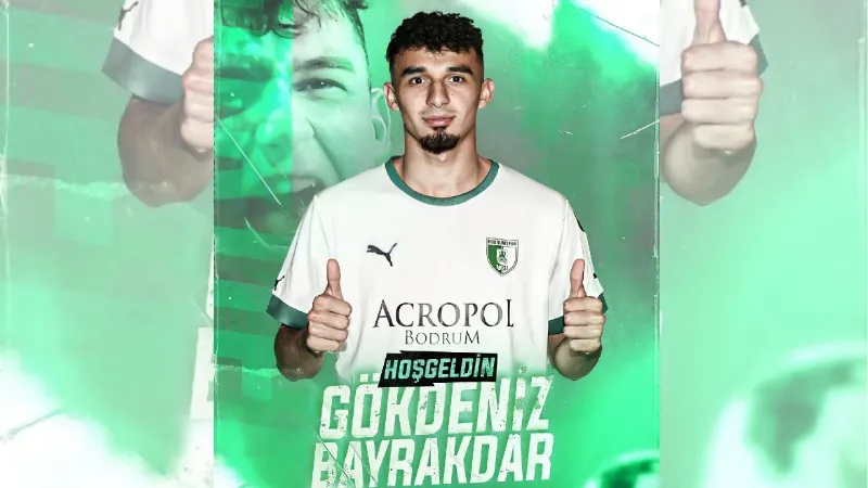 Bodrumspor'da Gökdeniz resmen imzaladı