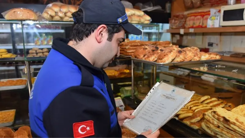 Bursa Yıldırım'da fırın denetimleri sürüyor