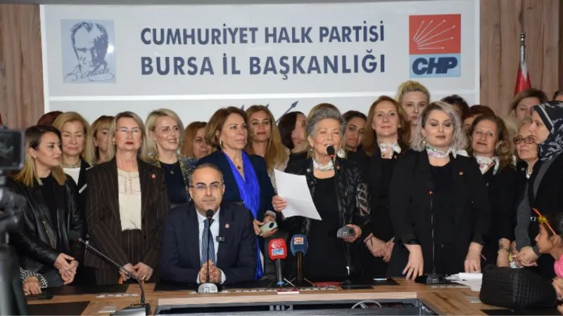 CHP'li kadınlar Bursa'da salona sığmadı