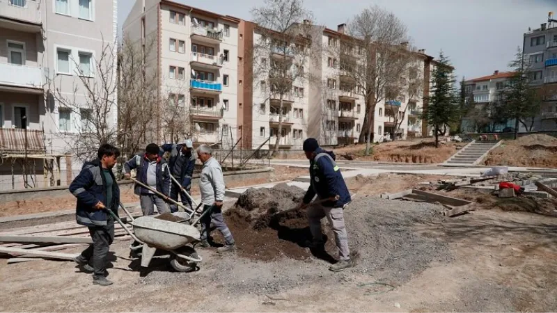 Nevşehir'de parklara yakın takip