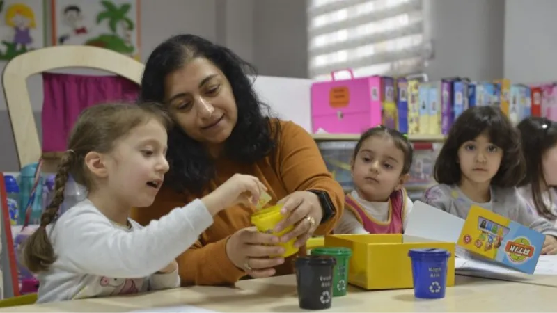 Bursa Yıldırımlı miniklere çevre aşısı