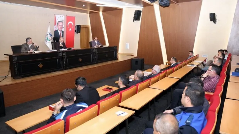 Kayseri Talas personeline sürekli eğitim