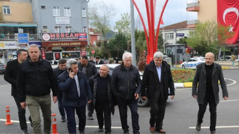 Kocaeli'de AK Parti 'Türkiye Yüzyılı' için sahada destek istedi