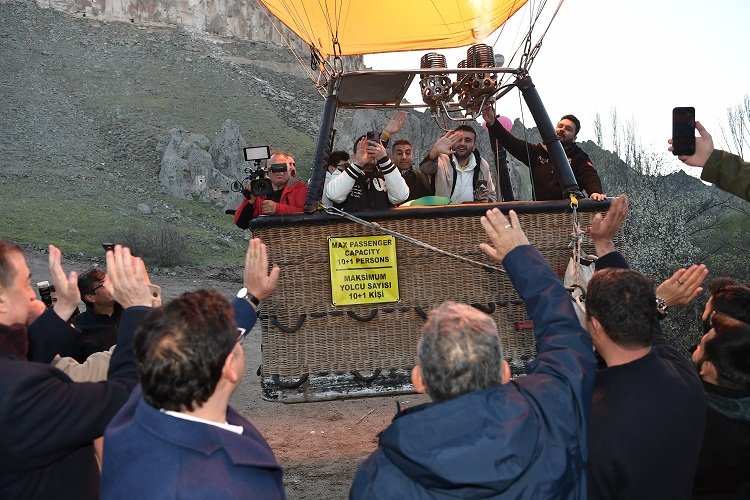 Protokol turizm cenneti Soğanlı Vadisi'nde