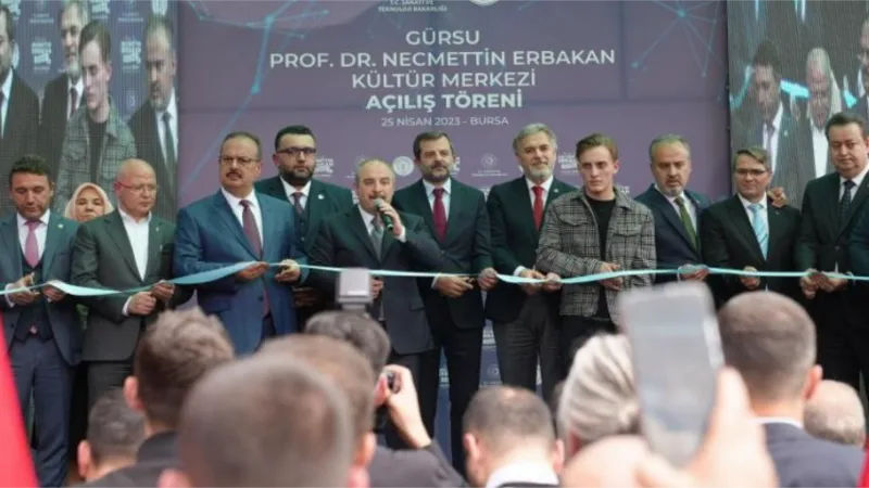 Bursa Gürsu'nun ilk kültür merkezi açıldı