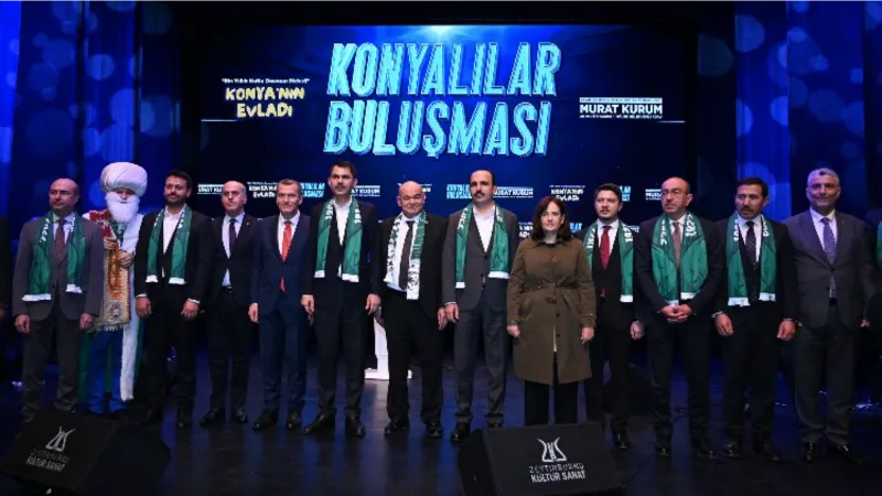 Konyalılar İstanbul'da buluştu