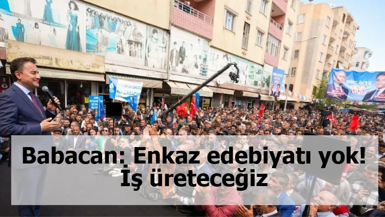 Babacan: Enkaz edebiyatı yok! İş üreteceğiz