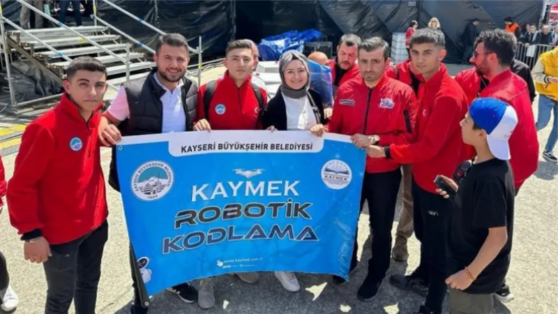 KAYMEK öğrencileri TEKNOFEST 2023 heyecanını yaşadı