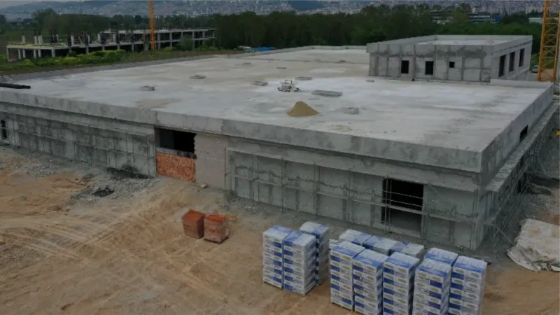 Marmara'nın Afet Mutfağı'nda kaba inşaat tamam