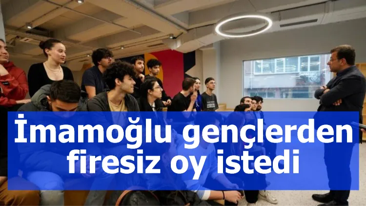 İmamoğlu gençlerden firesiz oy istedi