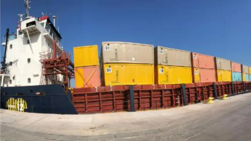 Katar’ın bağışladığı 10 bin konteynerin bir bölüm daha yola çıktı