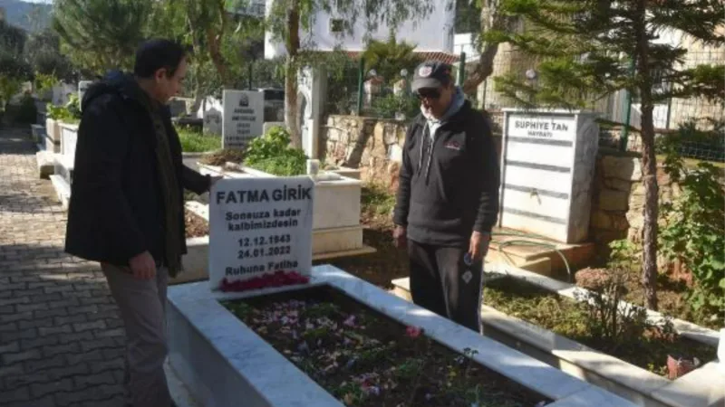 Kardeşi, ölüm yıl dönümünde Fatma Girik'in mezarını ziyaret etti