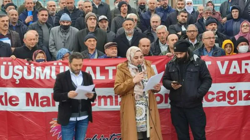 Şahintepe Mahallesi sakinleri imar yasasına itiraz için toplu dava açtı