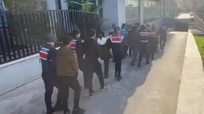 Mersin'de jandarmadan PKK/KCK'ya operasyon; 6 tutuklama