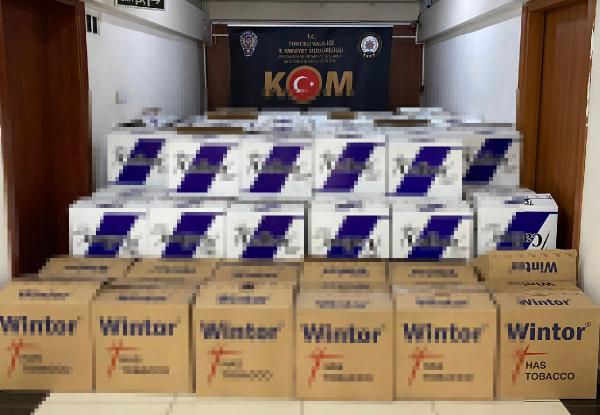 Tunceli'de 1 milyon 920 bin boş makaron ele geçirildi