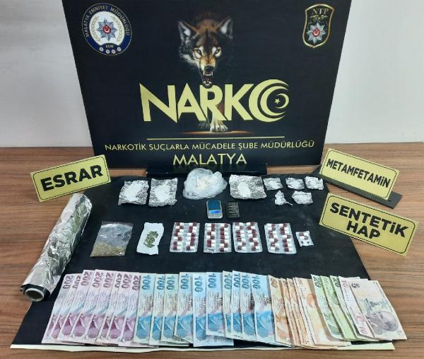 Malatya'daki uyuşturucu operasyonunda 2 tutuklama