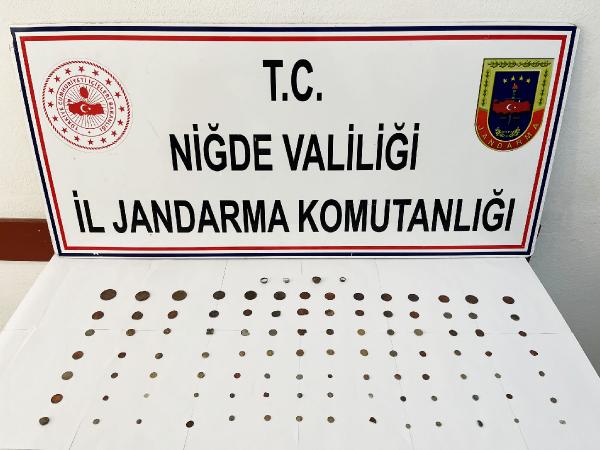 Niğde'de tarihi eser kaçakçılığına 2 gözaltı