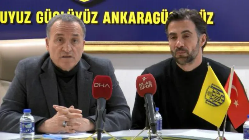 MKE Ankaragücü Başkanı Koca: Camia olarak deprem bölgelerine katkıda bulunacağız