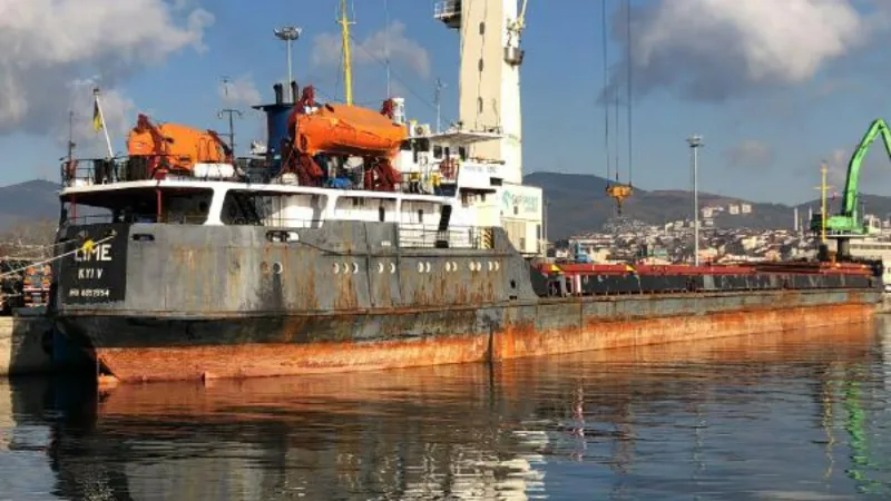 Denizi kirleten gemiye 3 milyon 492 bin lira ceza