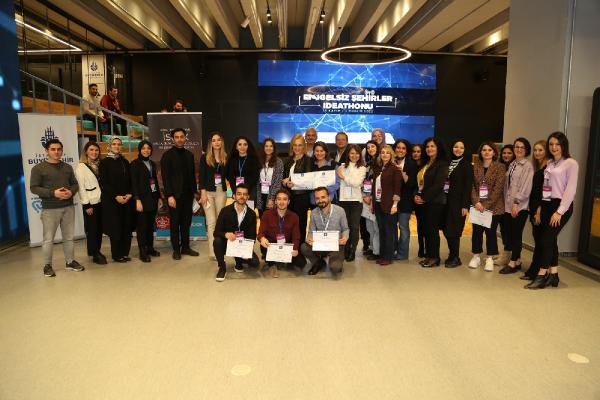 Yeditepe Üniversitesi’ne “Engelsiz Şehirler İdeathonu”nda birincilik ödülü 