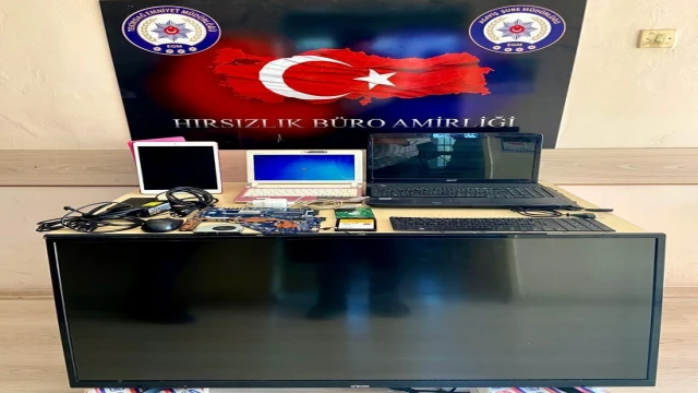 50 bin liralık elektronik cihaz hırsızlığına 1 tutuklama