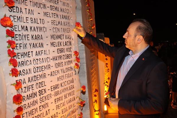 Yalova'da, 17 Ağustos'un 23'üncü yılında, depremde yaşamını yitirenler törenlerle anıldı